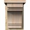 Ekena Millwork Pescadero Rough Sawn Corbel w/Backplate, Douglas Fir, 8"W x 12"D x 12"H COR08X12X12PEC01RDF - alternate 3